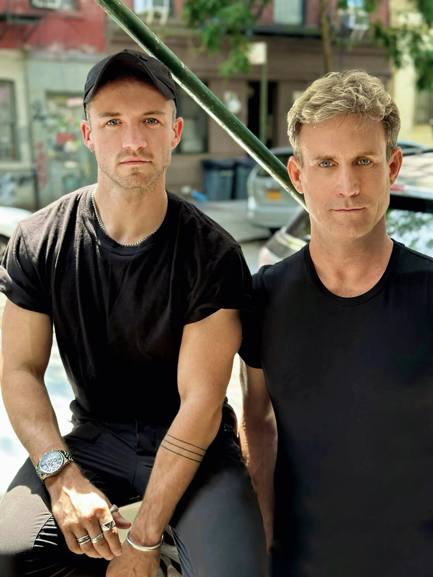 Marc James and Chris Hawke